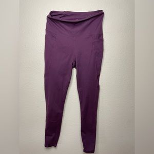 Purple Pocket Leggings
